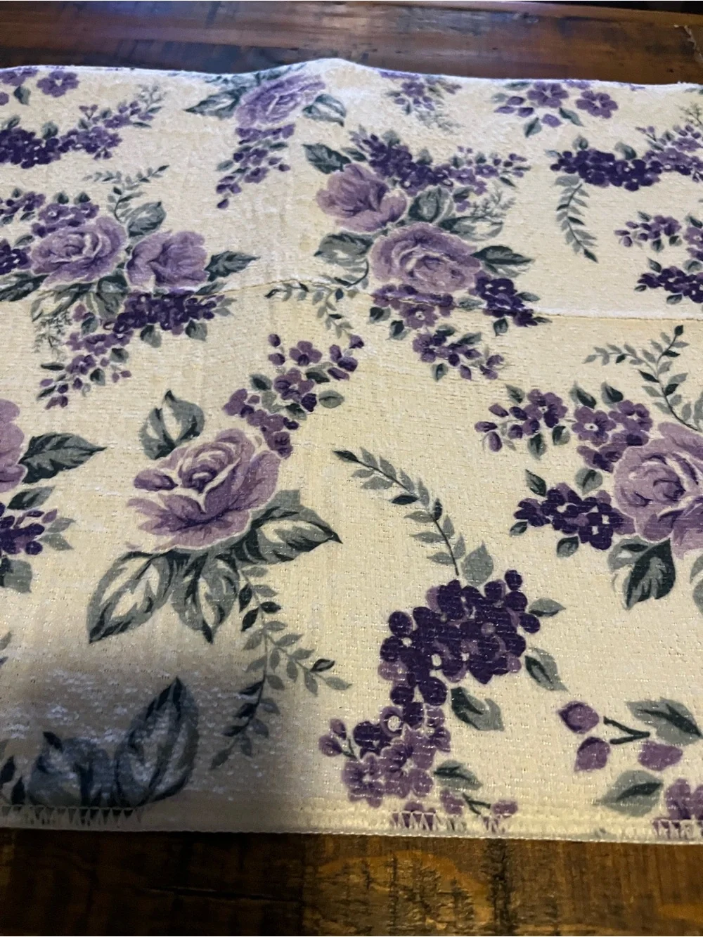 Purple Dish Mat - Soft Polyester